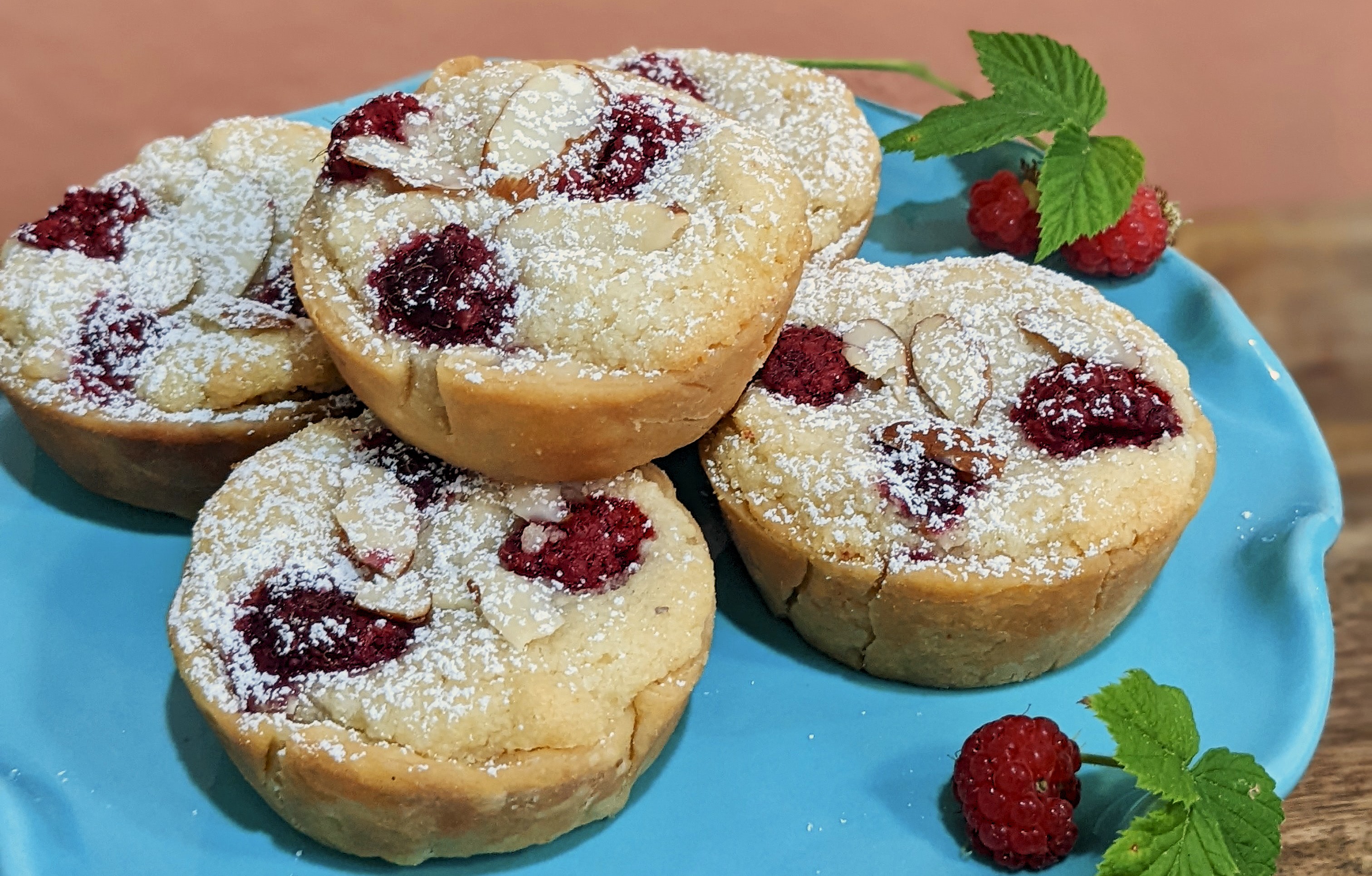 Vegan Bakewell Tarts - The yummiest almond and fruit desserts!